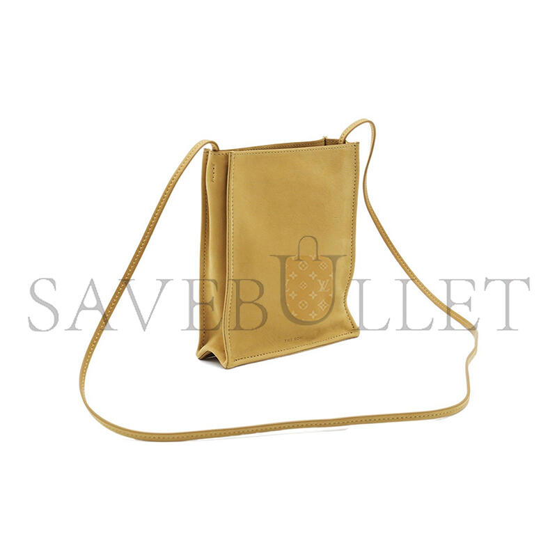 THE ROW RECTANGULAR SHOULDER BAG IN NUDE (17*14*7cm)
